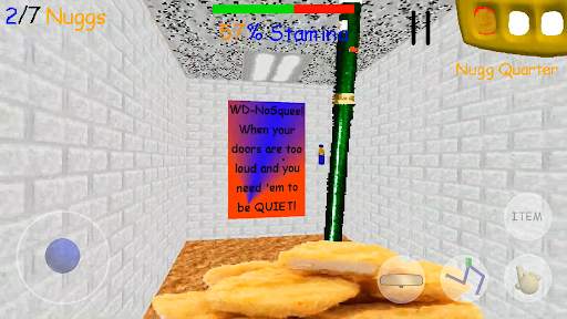 Scary Nuggs Teacher Loves Chicken Nuggets Like Mod screenshot 3