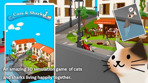 Cats and Sharks: 3D game screenshot 6