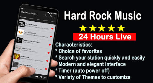 Hard rock music screenshot 1