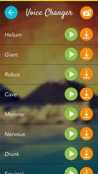 Voice Changer Pro Many effects скриншот 2