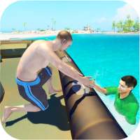 Beach Rescue Game: Emergency Rescue Simulator logo