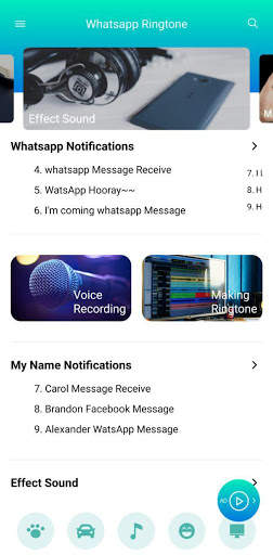 Ringtone Notification Sounds for All Messenger SMS screenshot 1