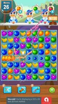 Candy and Fruits Juice Smach - Best Match 3 Game screenshot 3