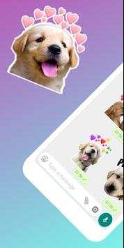 Golden Retriever Stickers for WhatsApp screenshot 1