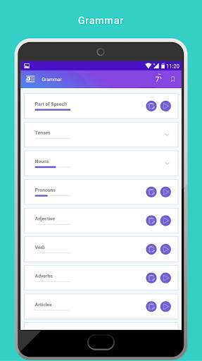 LearnSta: Learn English, English Test, Flash Card screenshot 2