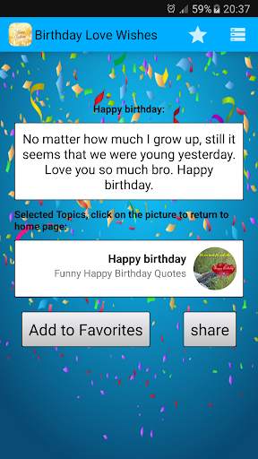 Happy Birthday Wishes screenshot 4