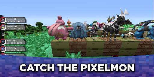 Pixelmon go Mods for minecraft screenshot 2