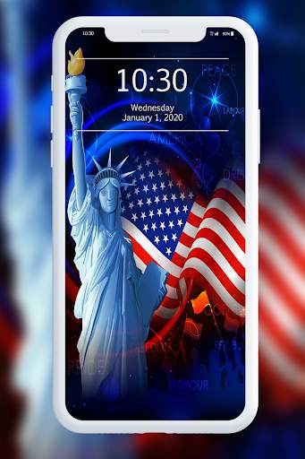 American Flag Wallpaper screenshot 2