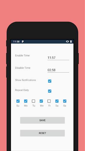 Schedule Wifi screenshot 3