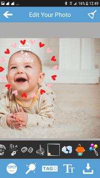 Monthly Baby Stickers screenshot 4