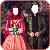 Muslim Couple Photo Suit Editor icon