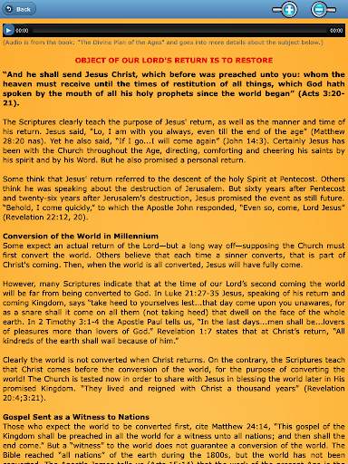 Free Bible Study - God's Plan, Text & Audio screenshot 13