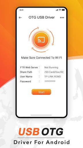 OTG USB Driver for Android: USB to OTG Converter 5 تصوير الشاشة