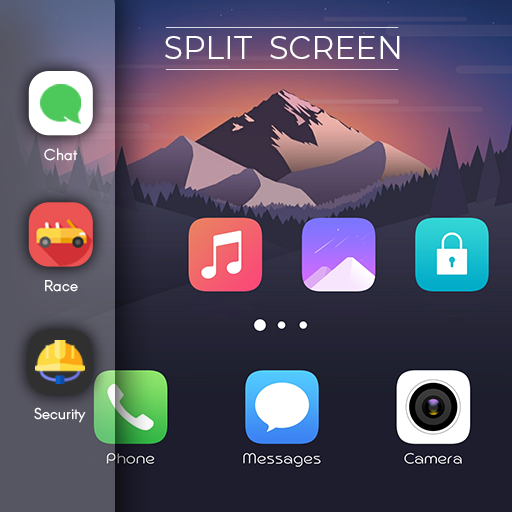 Split Screen Multi Window أيقونة