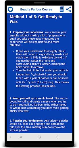 Beauty Parlour Course screenshot 4
