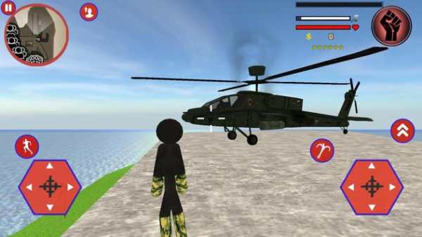 Us Stickman Army Commando Fight Miami Crime screenshot 4