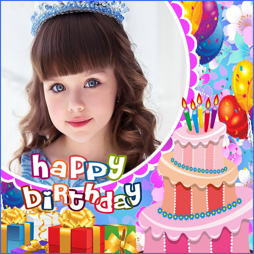 Happy Birthday Photo Frames 2018 icon
