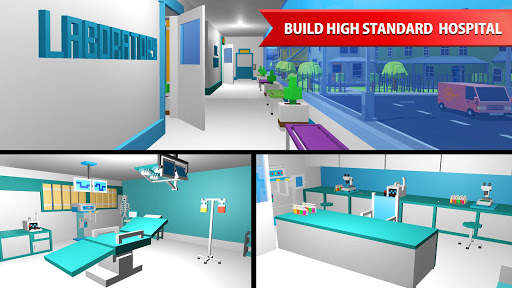 Hospital Craft: Building Doctor Simulator Games 3D screenshot 7