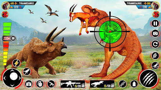 Wild Dino Hunting Gun Games screenshot 6