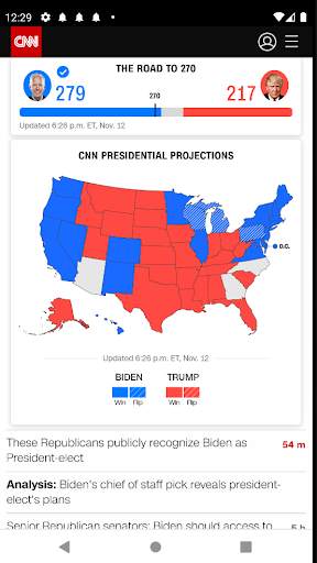 CNN Live News TV screenshot 1