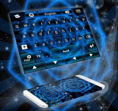 Keyboard Themes Blue screenshot 4