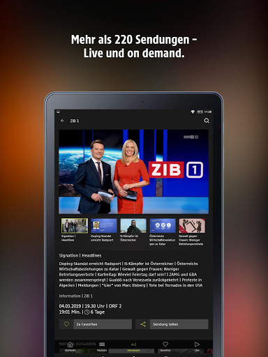 ORF TVthek: Video on demand screenshot 7