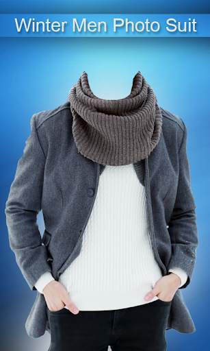 Winter Men Photo Suit screenshot 1