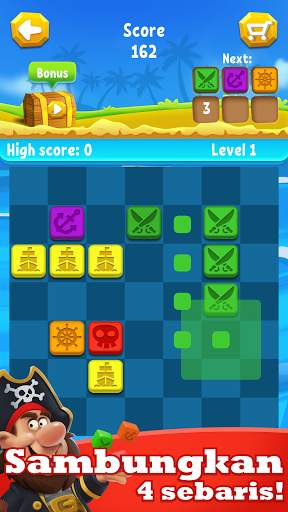 Pirate's Dice: Sambungkan 4 (4 Berturut-Turut) screenshot 1