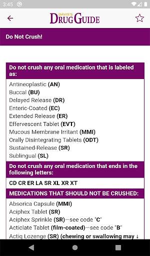 Davis's Drug Guide for Nurses screenshot 10