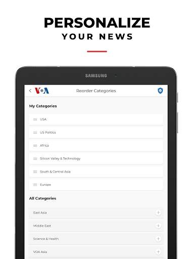 VOA News English screenshot 10
