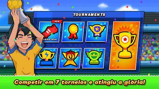Soccer Heroes 2020 Capitão de futebol RPG: offline screenshot 3
