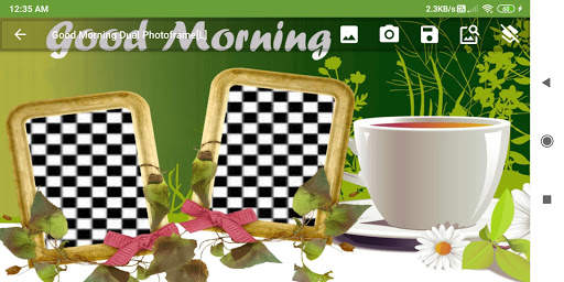 Good Morning Photo Frames screenshot 3