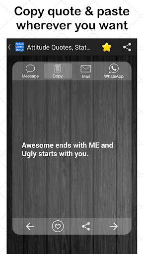 Attitude Quotes,Status message screenshot 7