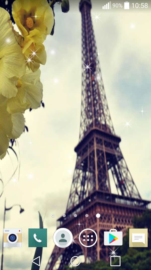 Paris Live Wallpaper screenshot 1