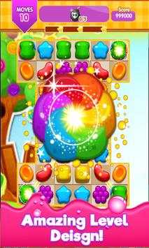 Candy Gummy Match 3 2017 screenshot 2