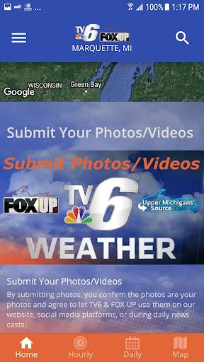 TV6 & FOX UP Weather screenshot 2