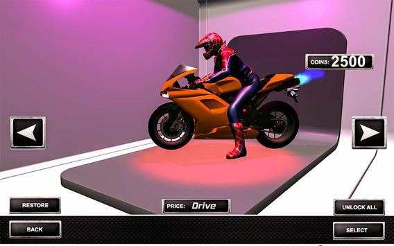 Fast Superhero Bike Stunt Racing screenshot 4