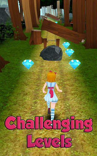 Alice: Anime Girl Runner 3D screenshot 4