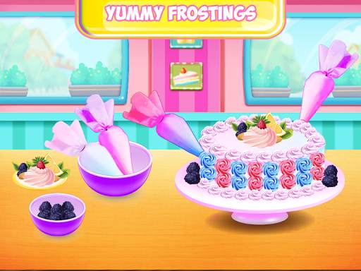 Cake Bakery Shop - Sweet Cooking, Color by Number screenshot 4