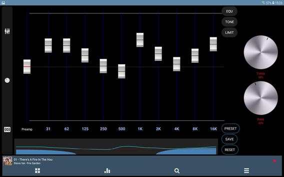 Poweramp V3 skin Yaps screenshot 5