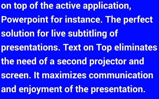 Text on Top - Vision screenshot 7