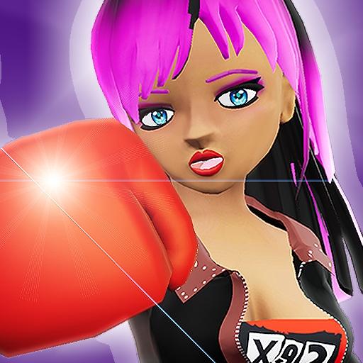 Boxing Babes: Sexy Anime Hot Stars Fighting Game आइकन
