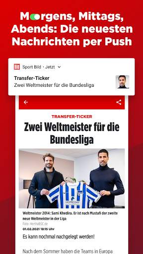 Sport BILD: Fussball Live News screenshot 3