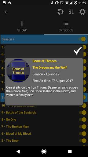Tv Series Time Manager screenshot 4