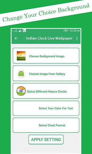 Independence Day Clock Live Wallpaper screenshot 2