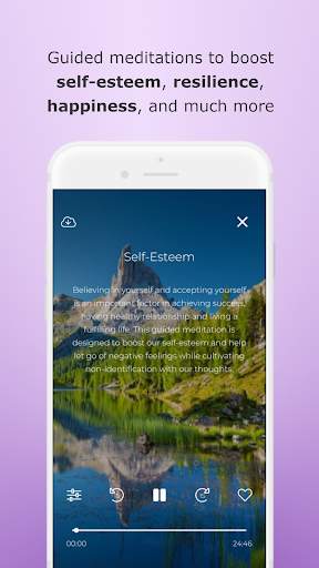 A Happy Mind - Guided Meditation, Calm & Sleep 5 تصوير الشاشة