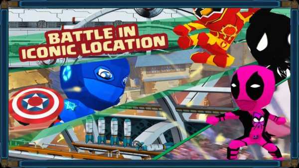 Superhero Kids Fighting screenshot 1