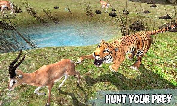 Angry Tiger Jungle Survival 3D screenshot 3