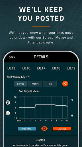 Covers Live – Sports Betting Manager App screenshot 3