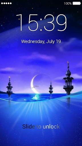 Islamic Lock Screen скриншот 3